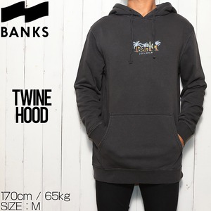 プルオーバーパーカー フーディ BANKS バンクス TWINE HOOD WFL0334