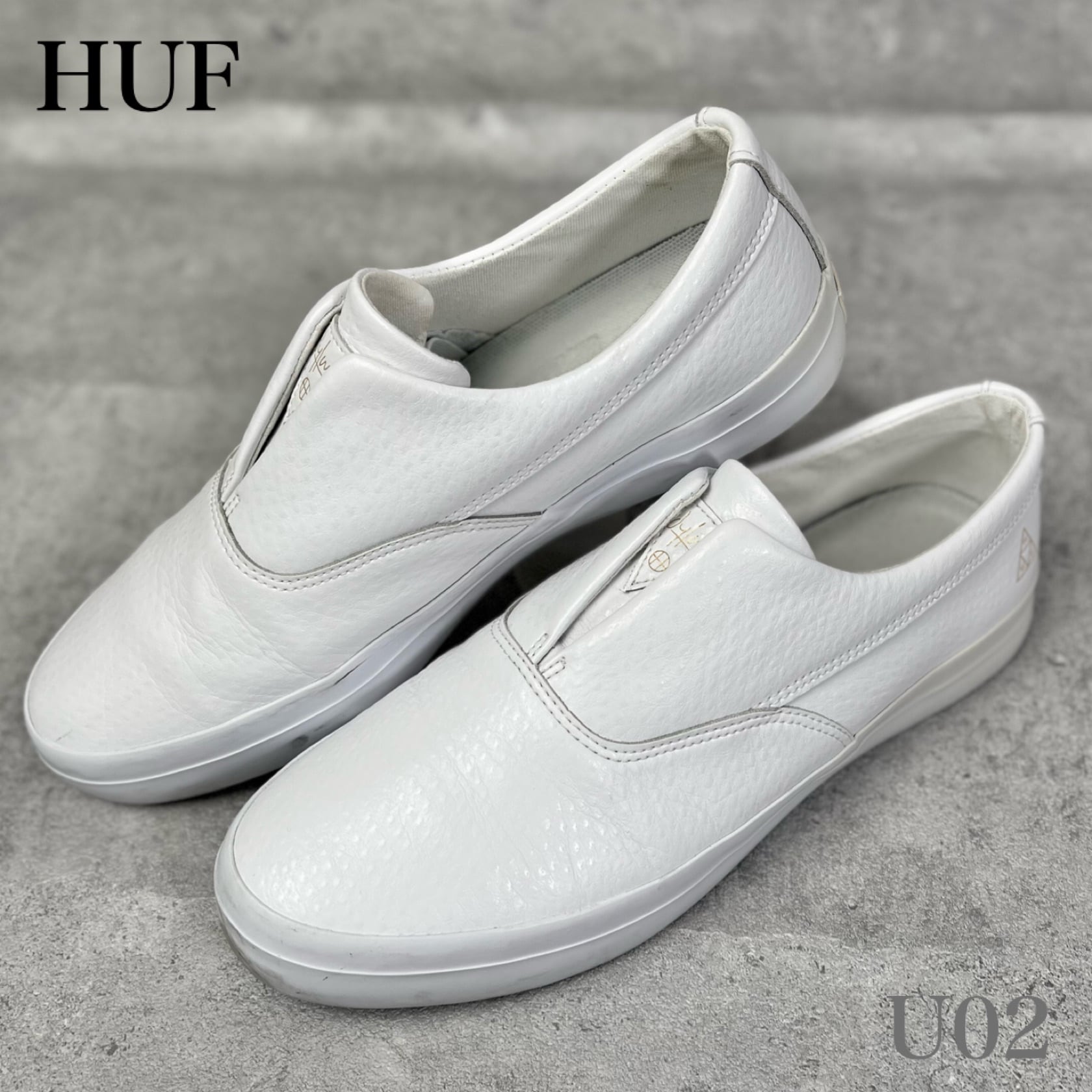 送料無料】HUF ハフdylan slip on ディランリーダー スニーカー-