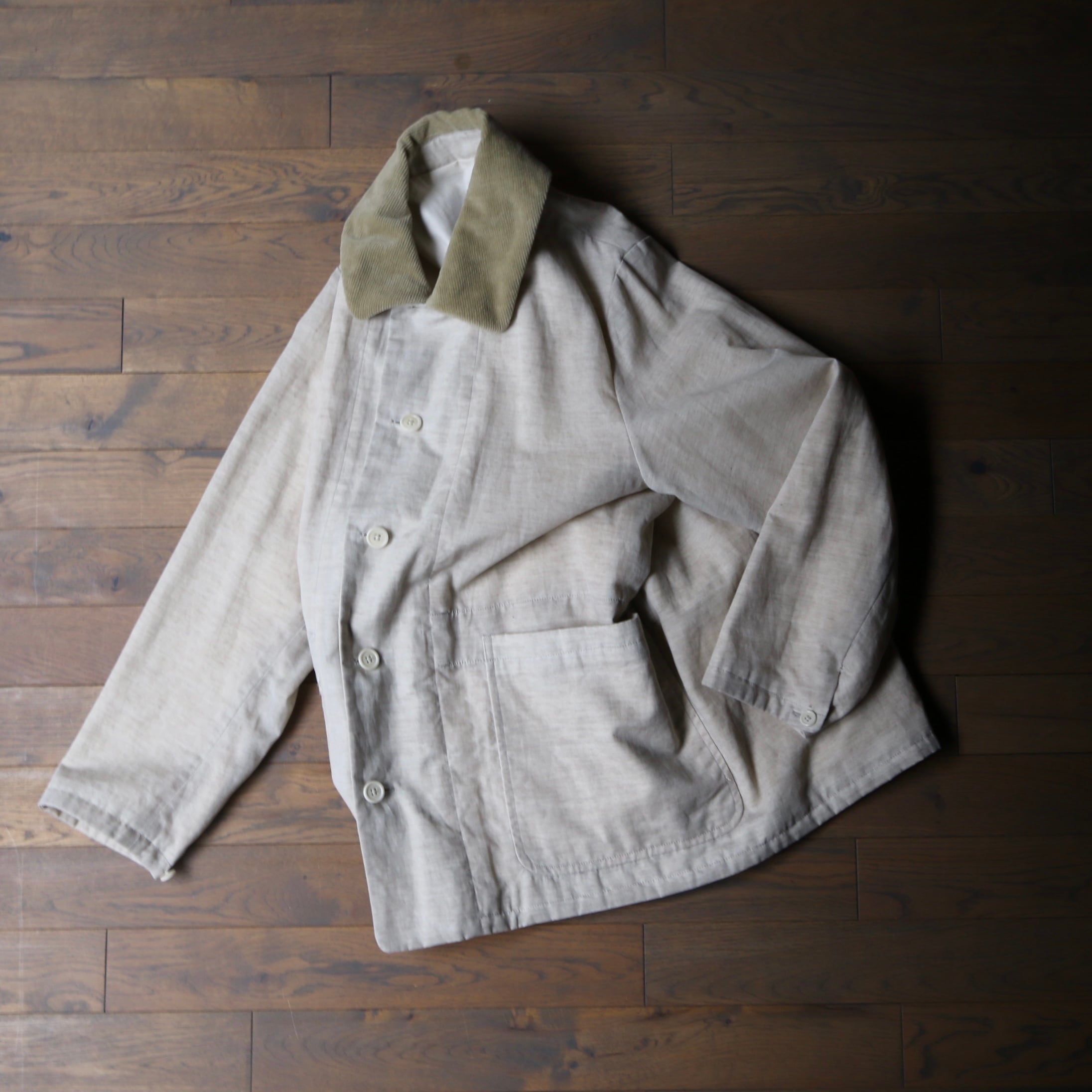 YAECA / ヤエカ カバーオール Natural(oiled) #43555 size S YAECA / ヤエカ カバーオール Natural(oiled) #43555 size S