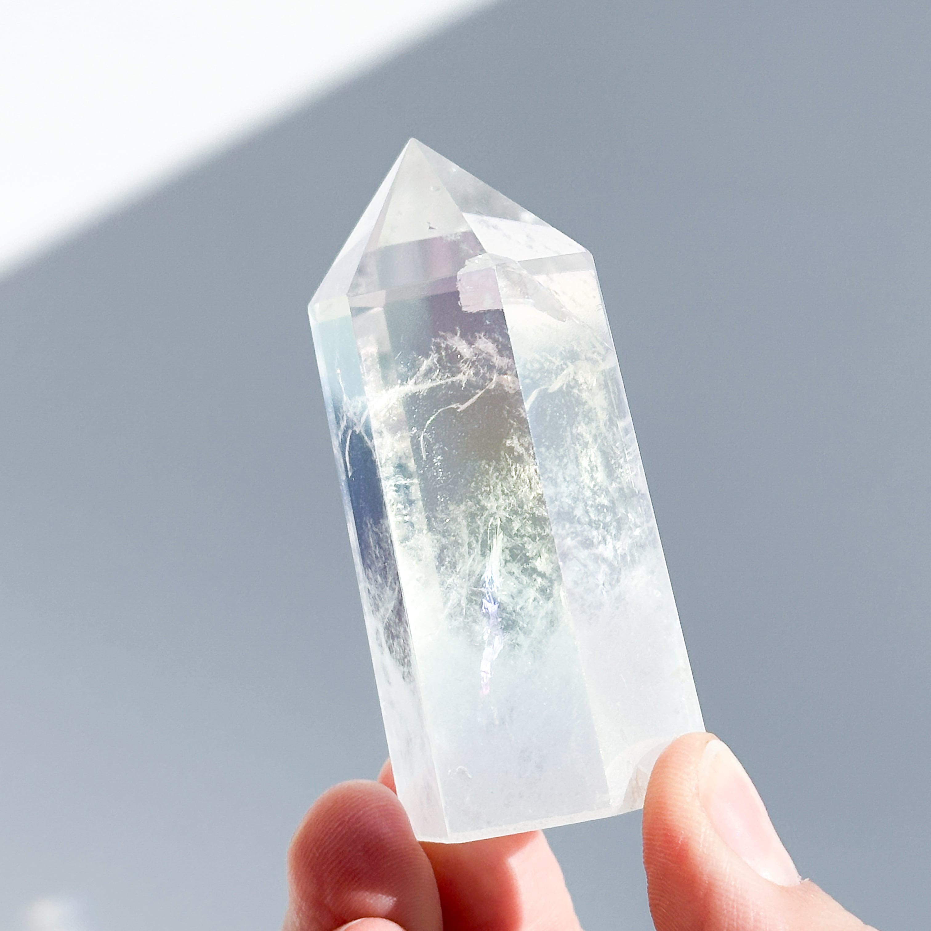 透明感◎エンジェルオーラクォーツ タワー83◇ Angel Aura Quartz