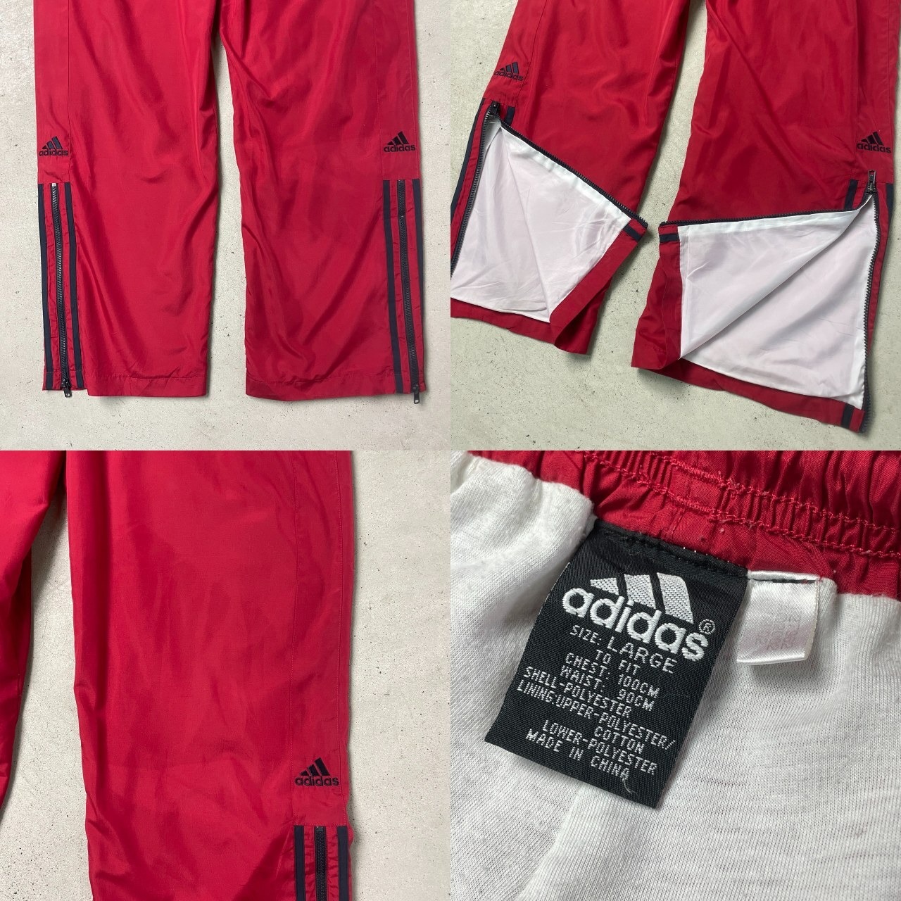 00年代 adidas アディダス トラックパンツ ジャージパンツ 