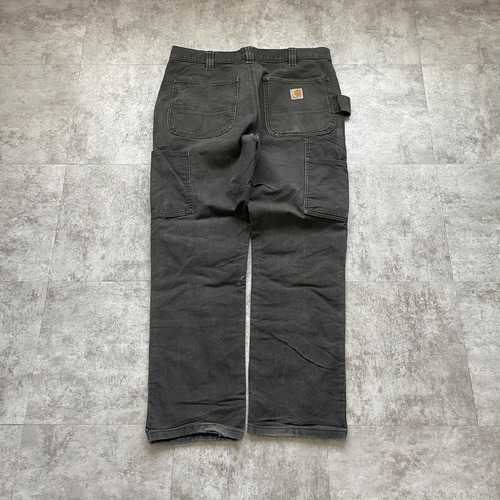 ブラック ダブルニー Carhartt 103340 34×30 詳細写真3
