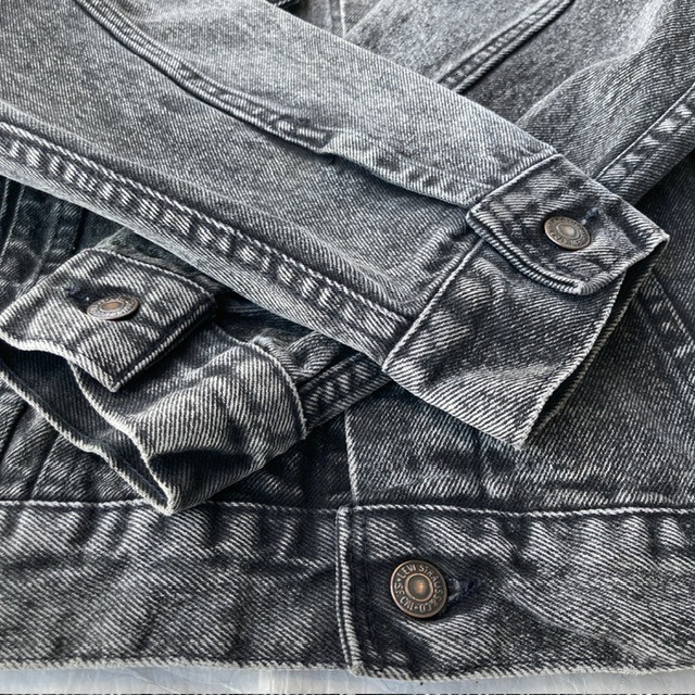 Levi’s 70507-0253 デニムジャケット 先染めブラック USA製 S 画像15