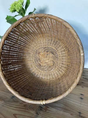 SALE/ヴィンテージの竹籠