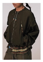 CONP Ethnic Patchwork Nylon Jacket