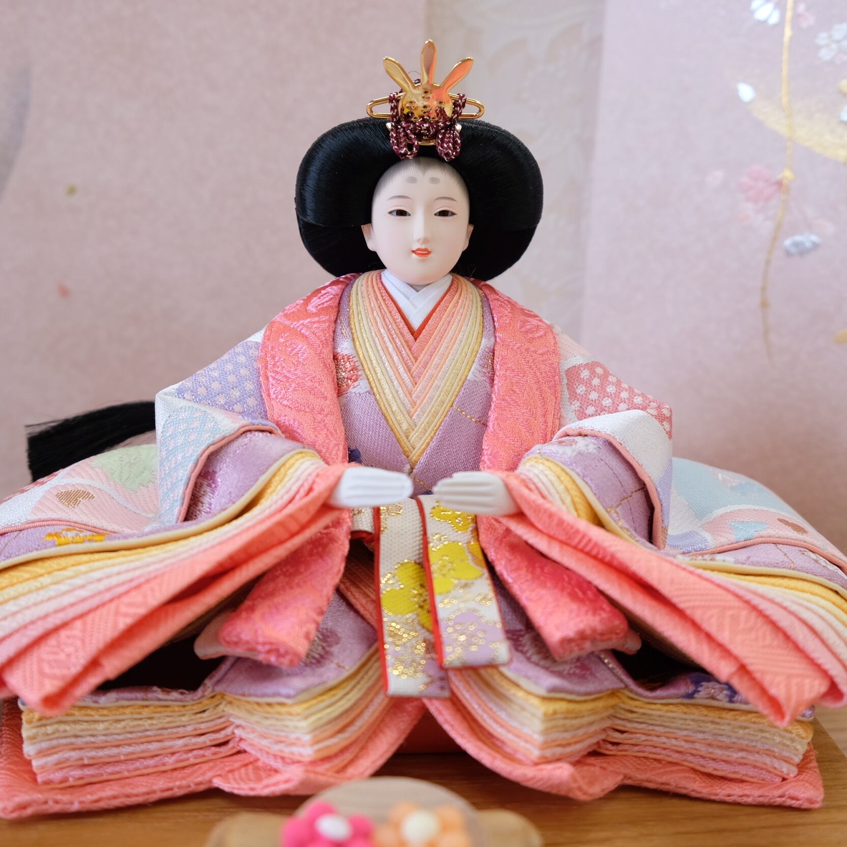 木目込み雛人形手作りJapan made