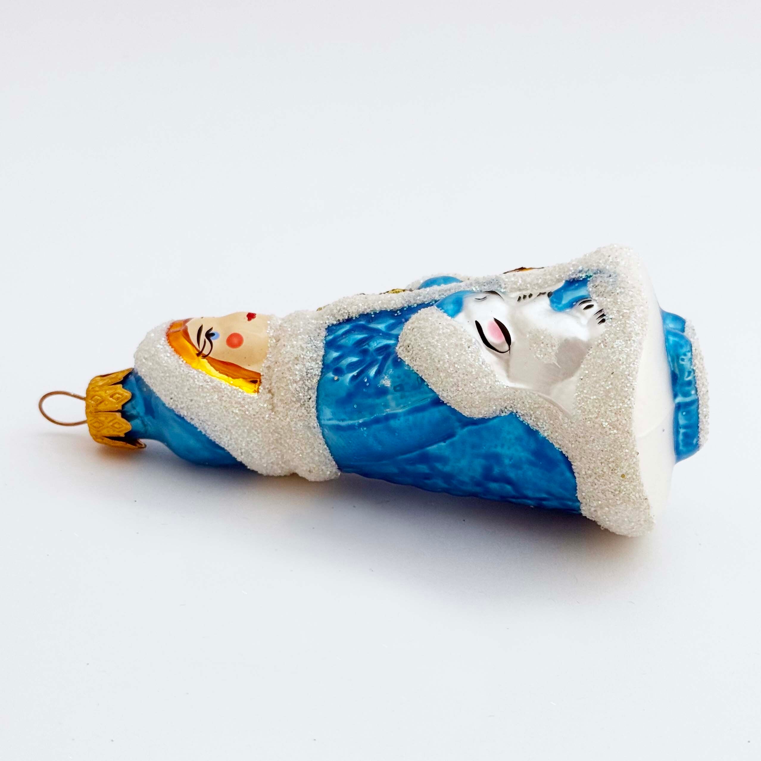 ウクライナ製 ガラスオーナメント（雪娘）