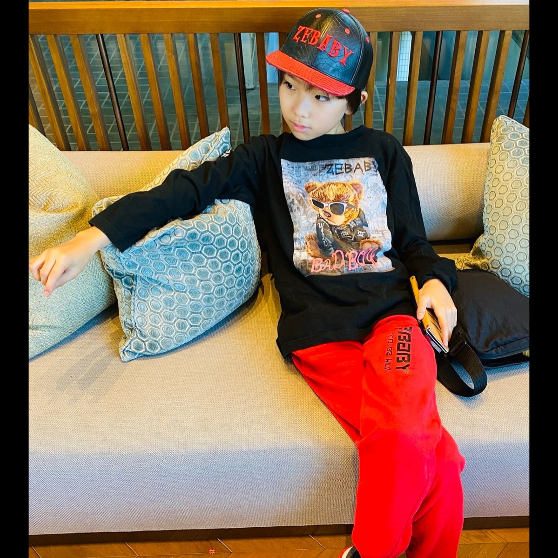 BAD BOY (ADULT: BLACK: + SLEEVE DESIGN) | ストリート、ロック