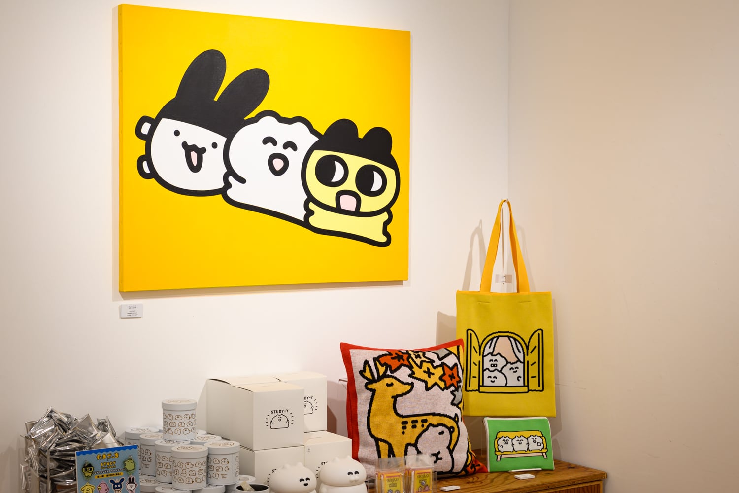 たまごっち と STUDY優作（まめ みみ ウサ） | TOKYO PiXEL. shop