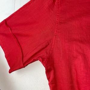 2006SS DIOR HOMME red color S/S shirt size38