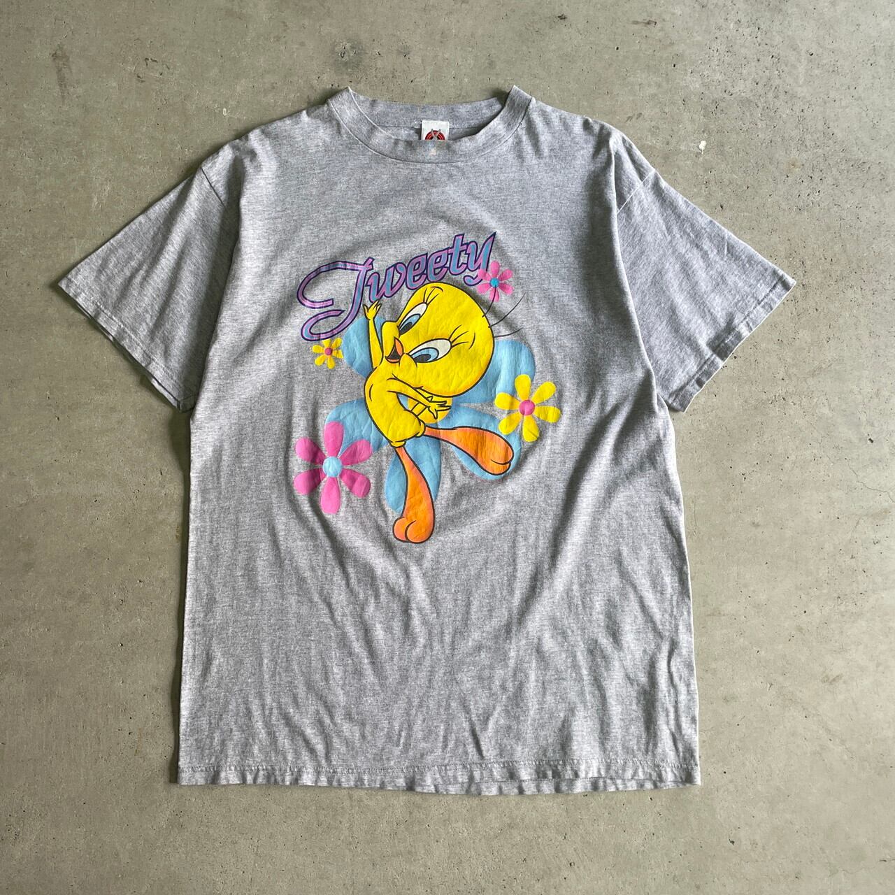 ◯ 90's ヴィンテージ トゥイーティープリントTシャツ