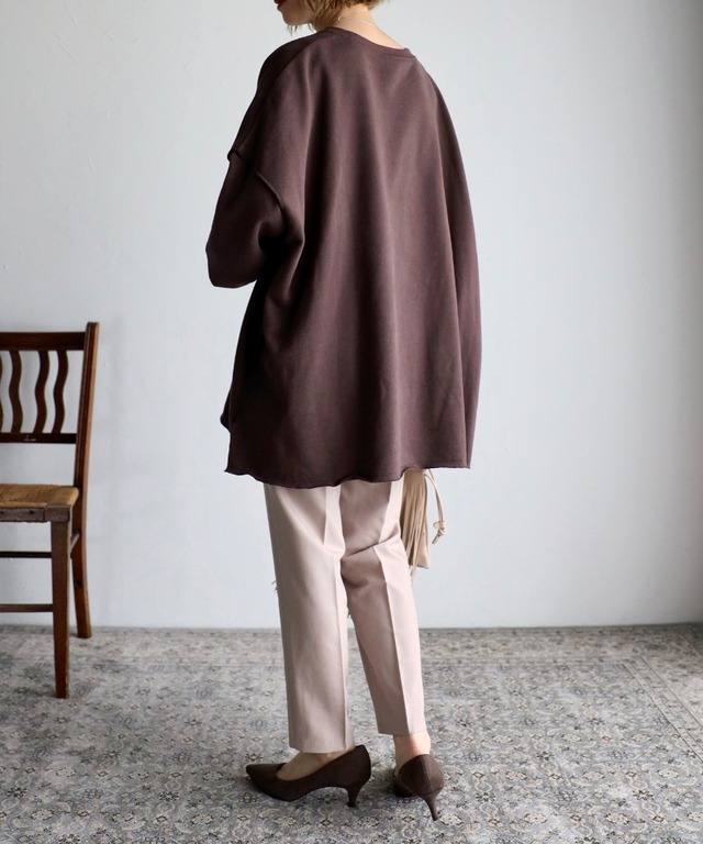 ウエストゴムテーパードパンツ