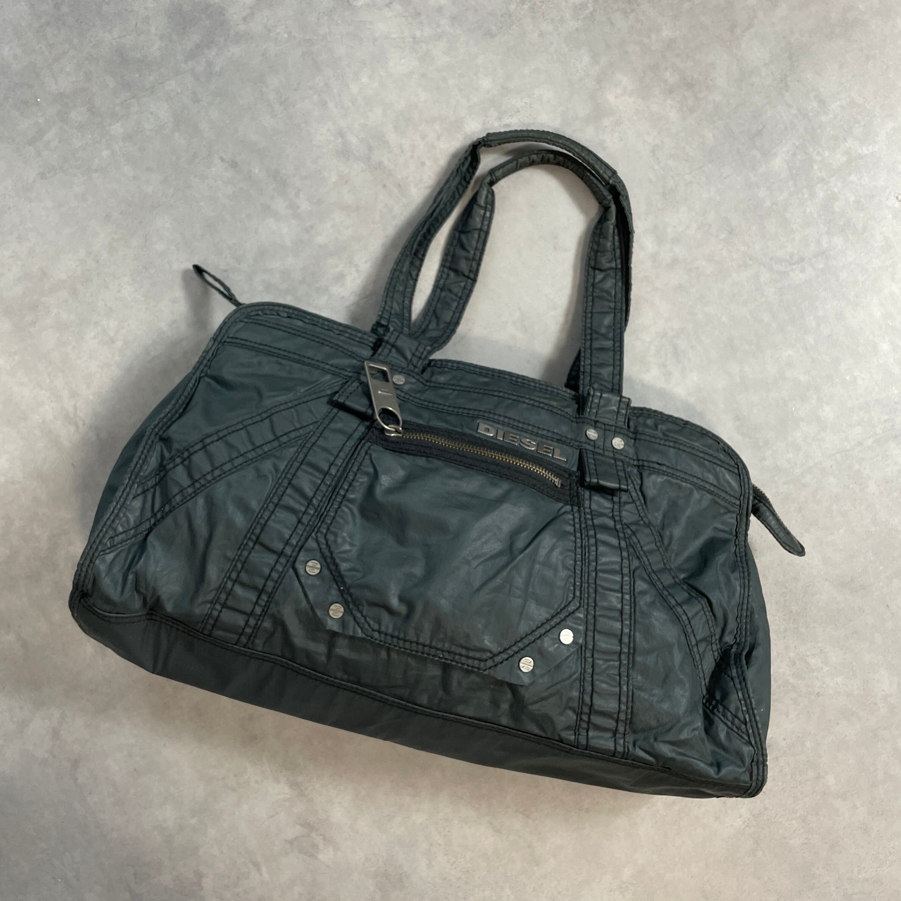 00s DIESEL Archive ONE SHOULDER BAG Y2K黒