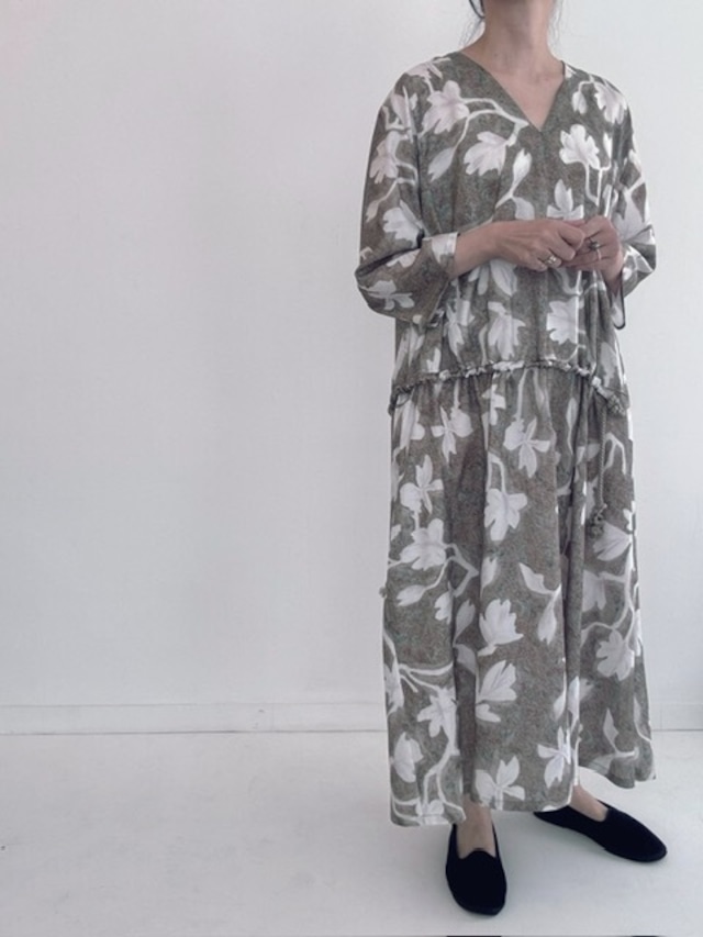 NATIVE VILLAGE / マグノリアの木 ホワイトマグノリアドレス