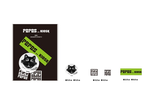 【PES】PEPES オリジナルステッカーSET