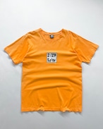 90s Old STUSSY Print Tee USA製