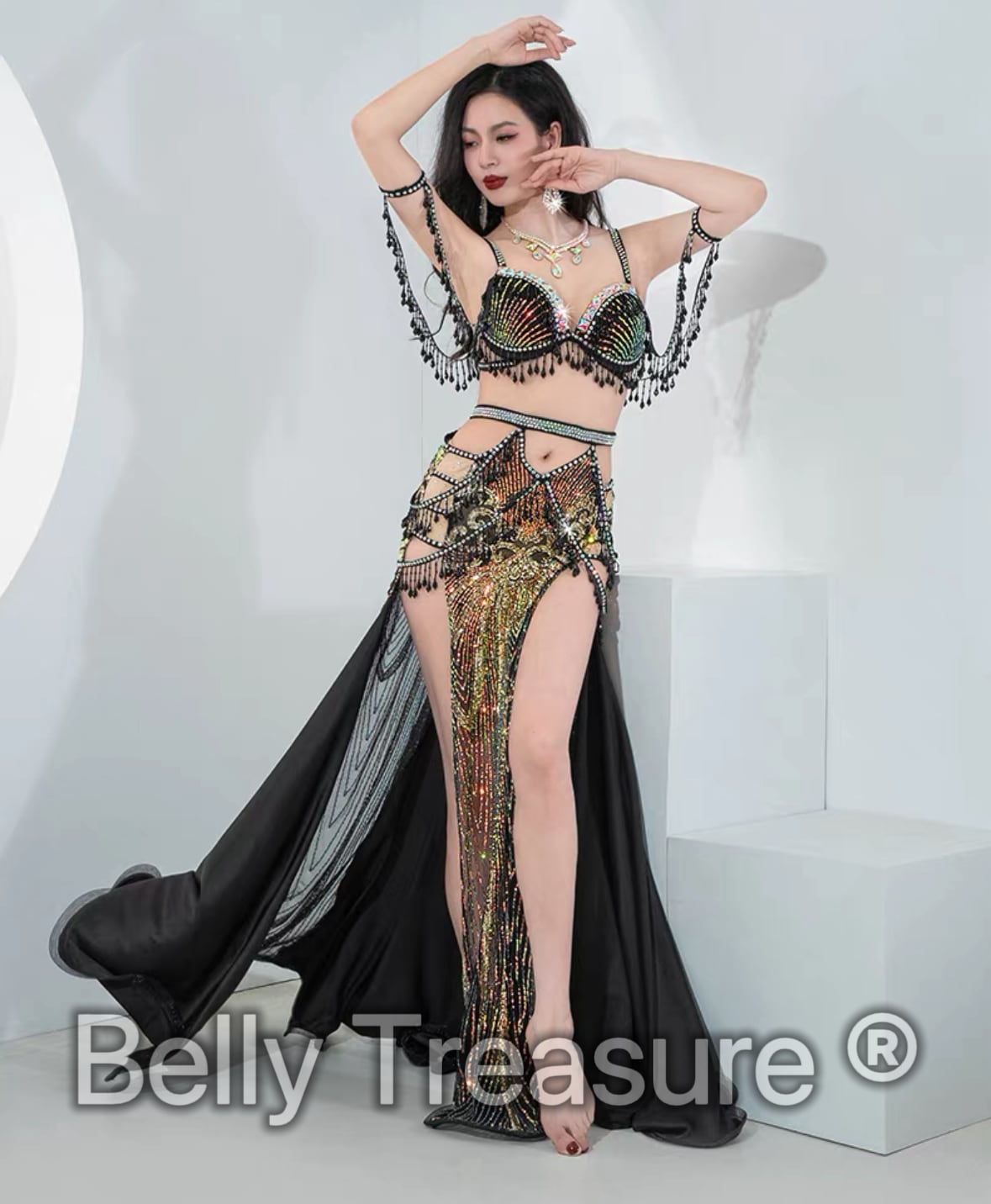 ベリーダンス衣装 2カラー QCZW YC101 202407 | Belly Treasure®︎ ベリーダンス衣装 2カラー QCZW YC101 202407 | Belly Treasure®︎