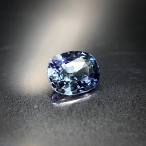 妖艶に溶け合う蒼と翠 0.75ct UP 天然 マルチカラー タンザナイト