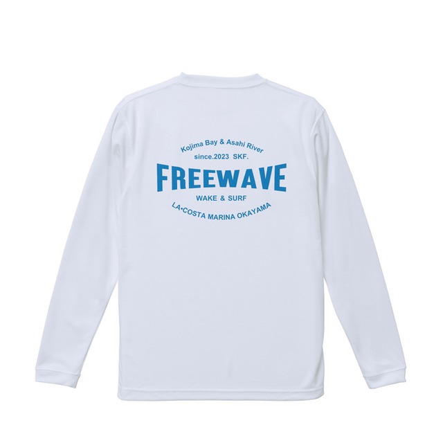 FREEWAVE 2025ラッシュガードロング　ホワイト