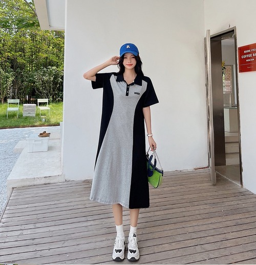 【大きいサイズL-4XL】【春夏新作】ファッションワンピース#sbiot-2302087