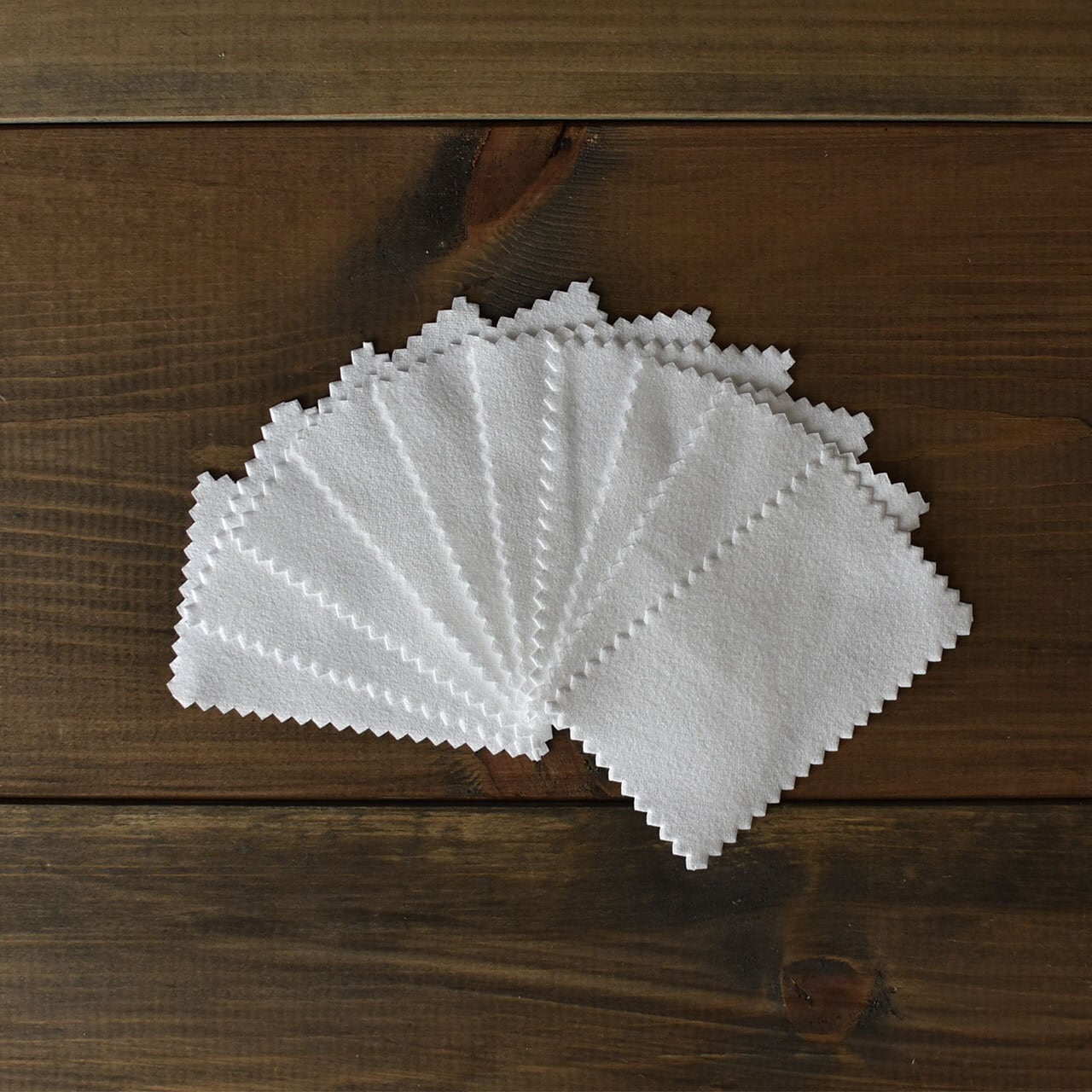 ジュエリークロス マイクロファイバー 研磨剤入 20枚入 80×50mm