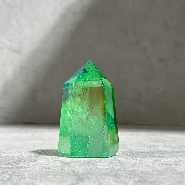 グリーンオーラクォーツ タワー03◇ Green Aura Quartz ◇天然石・鉱物・パワーストーン