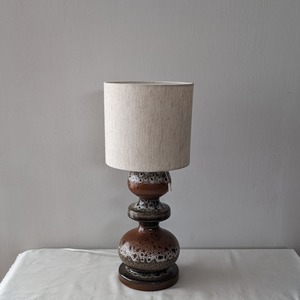 Fat Lava Vintage Ceramic Table Lamp　送料込