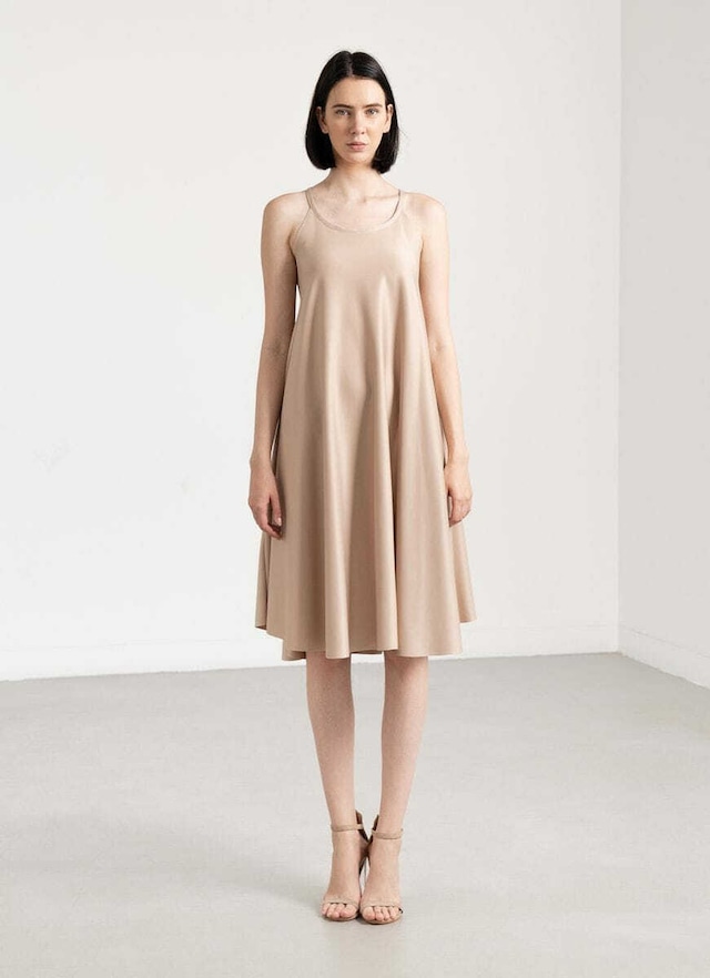 Lilia Dress - Beige