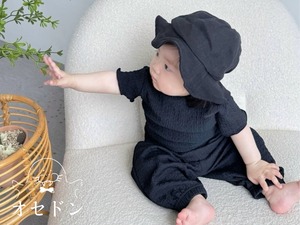 【bloom bebe】ワッシャーコットンドロワーズパンツ 80〜100cm  240441