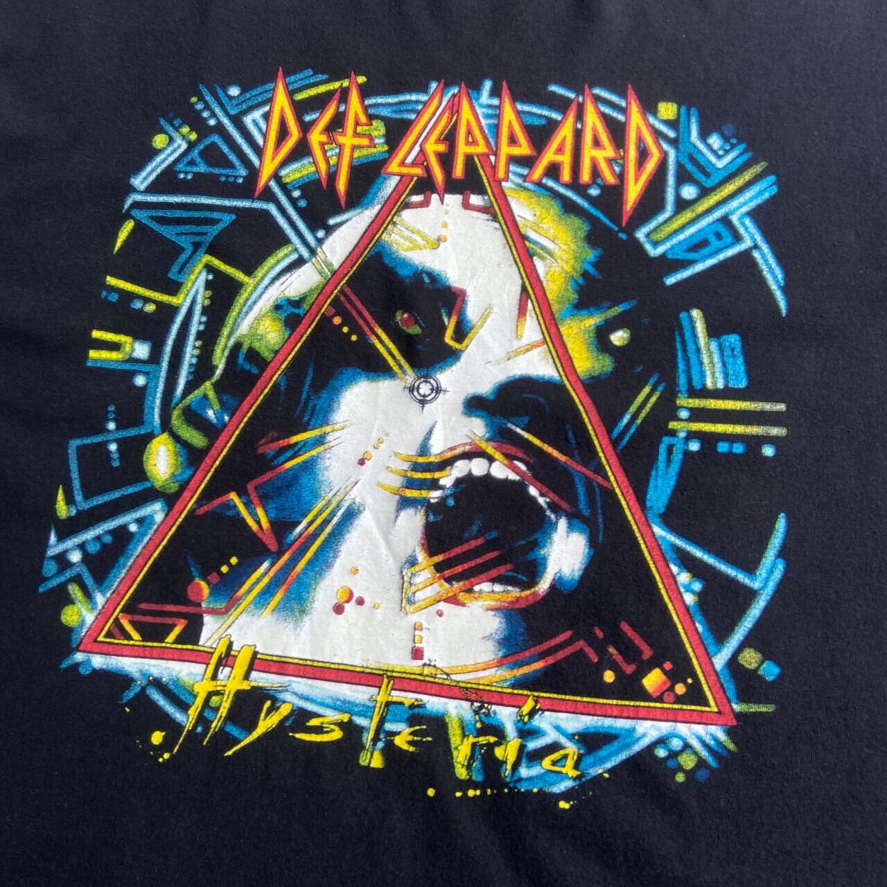 METALLICA メタリカ デフレパード def leppard バンドTシャツ メンズXL