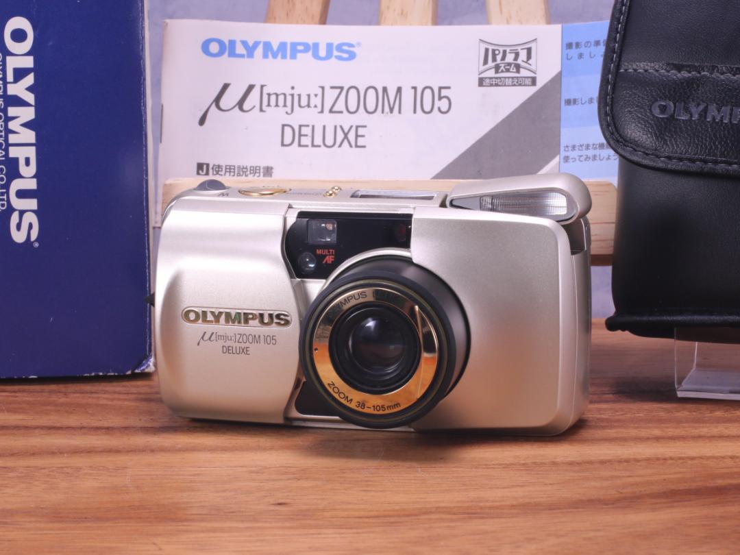 【極美品✨】OLYMPUS μ ［ミュー］zoom105 ブラック