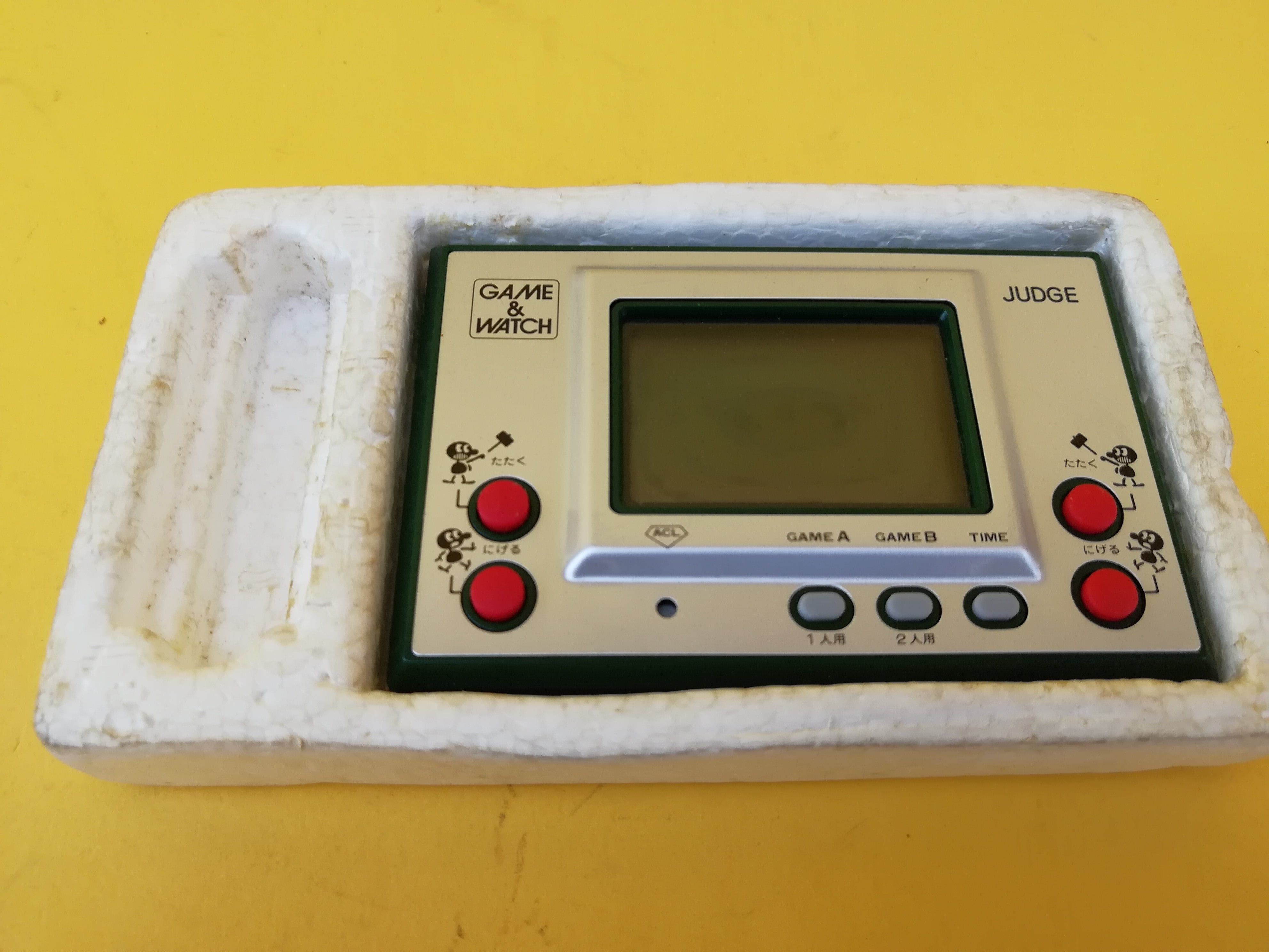 携帯ゲームウォッチ　GAME &WATCH 任天堂　稼働品judgeジャッジ