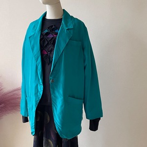 QUISE ARIS 1990s Silk Jacket W53