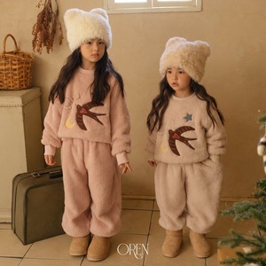 【2点送料無料】«予約»«Oren» ベアーセットアップ 2colors