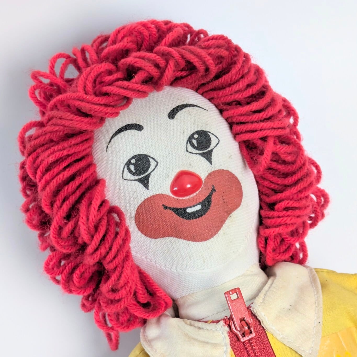 ☆VINTAGE 1984☆【 McDonald's( マクドナルド ) 】『 Ronald McDonald / ロナルド・マクドナルド 』Plush Toy / プラッシュ / ぬいぐるみ 〚アメリカン雑貨 アメトイ〛