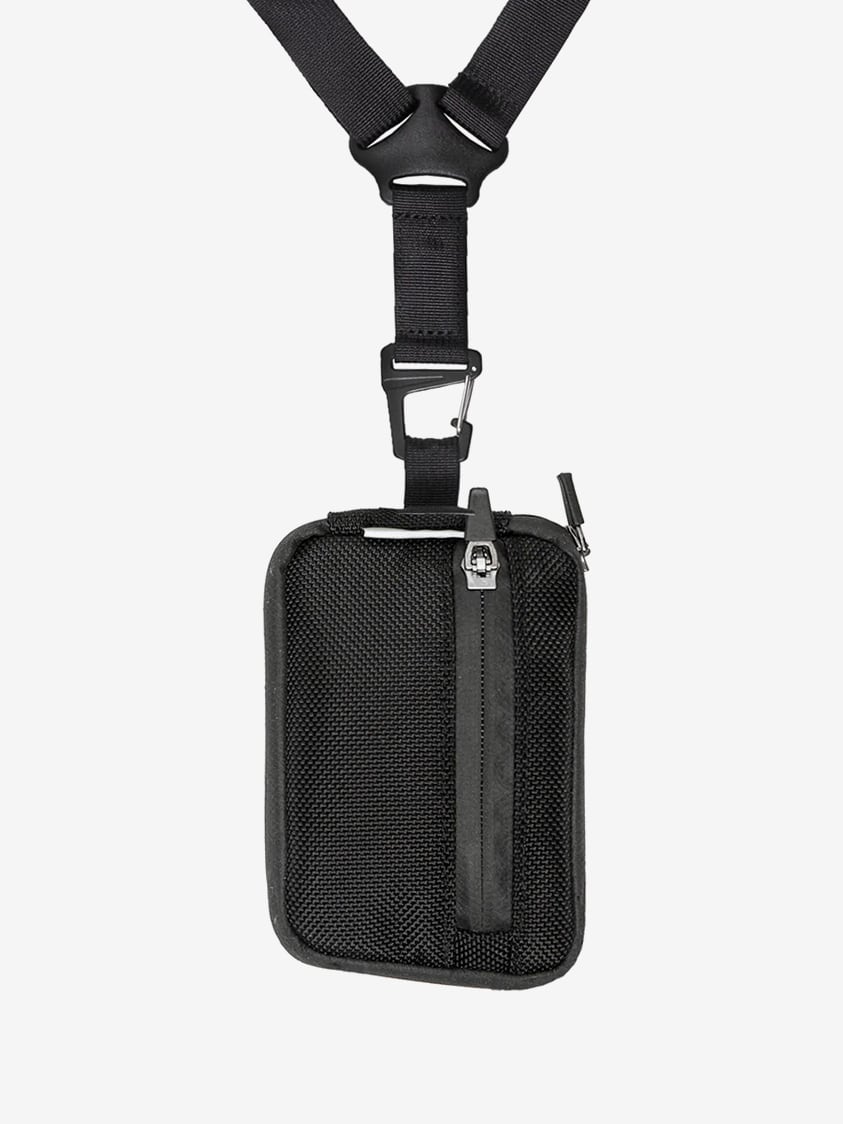 【 】ミニマリズム レポーター バッグ bolstr「ミニポケット・ブラック（ミニマリストバッグ