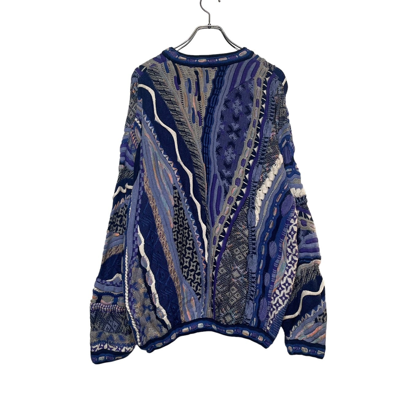 TUNDRA for BACHRACH 3Dニット XL | 古着屋OLDGREEN