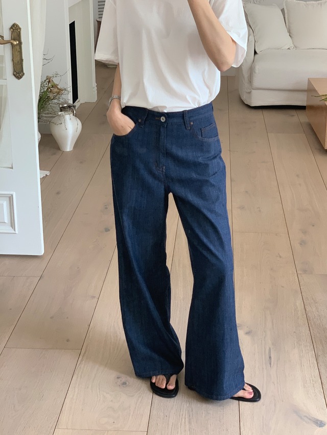 (予約) taffeta / Waffle banding pants 2color