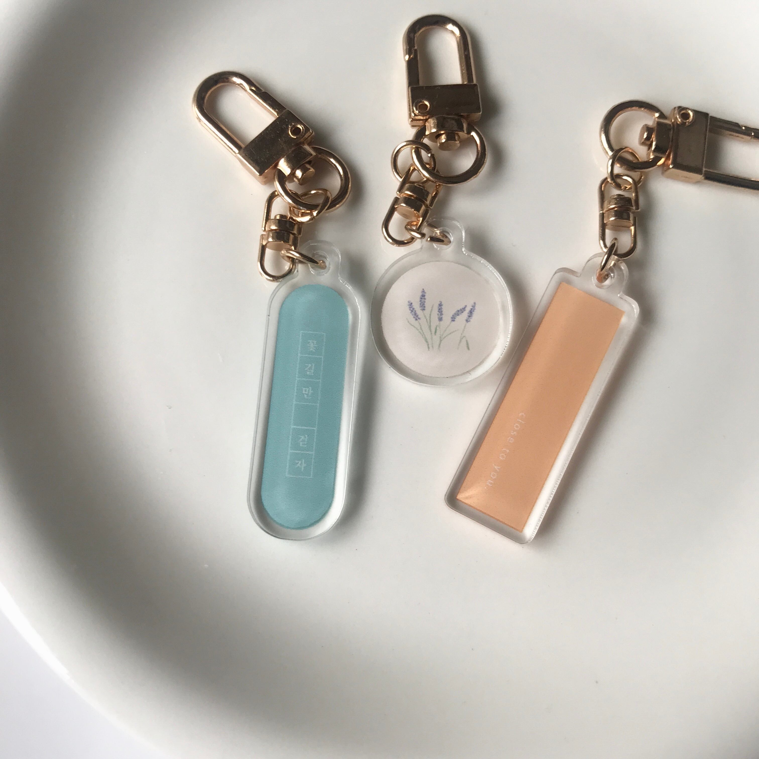 spring key ring（3 designs）