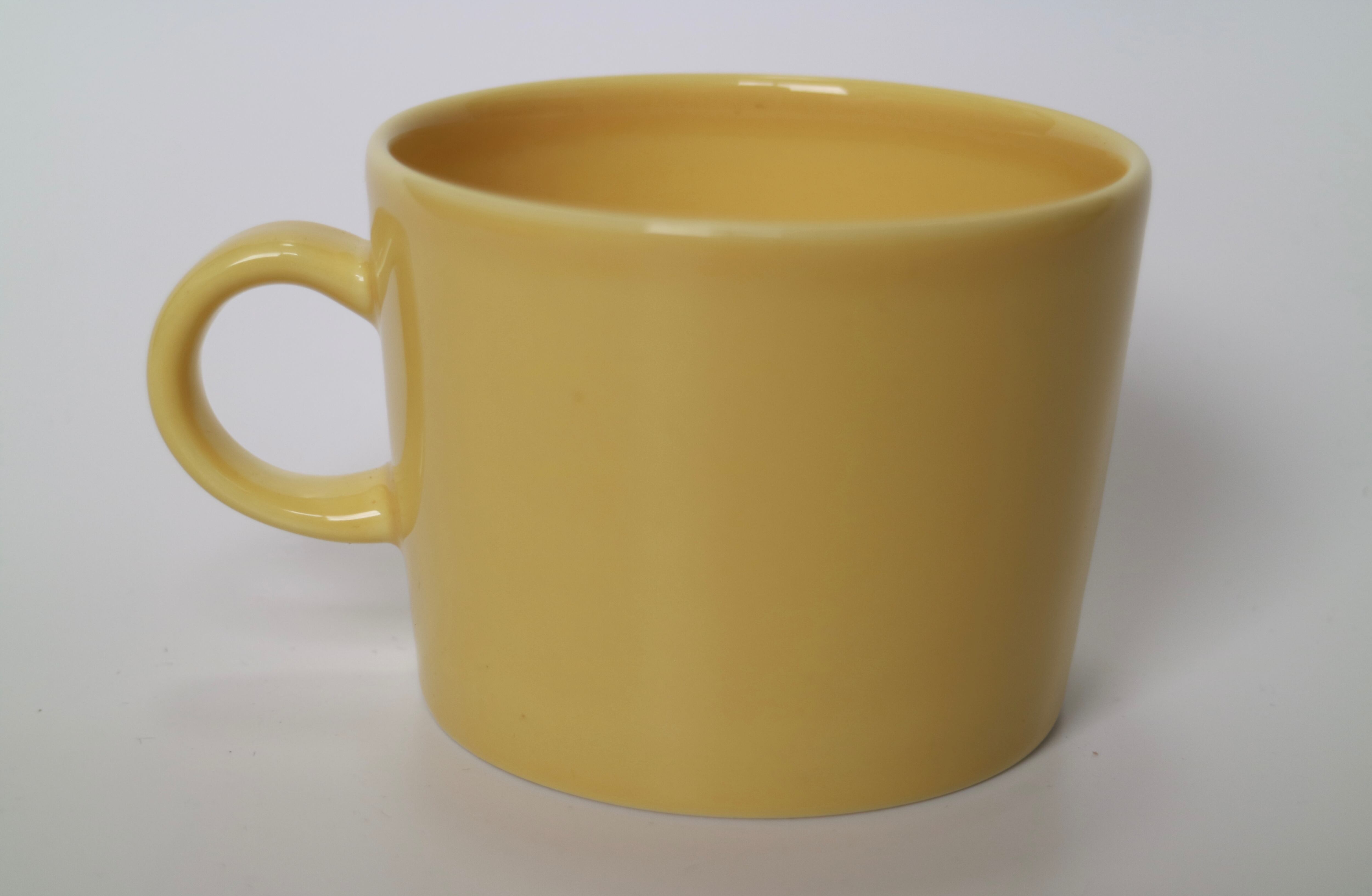 【訳あり】ティーマ ダークイエロー　ヴィンテージ　イッタラ　カイフランク iittala イッタラ / TEEMA ティーマ / ティーカップ&ソーサー 廃盤
