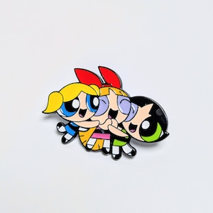 送料無料! ★ピンズ PINS★ピンバッジ 【 The Powerpuff Girls ( パワーパフガールズ ) 】〚アメリカン雑貨 アメトイ〛