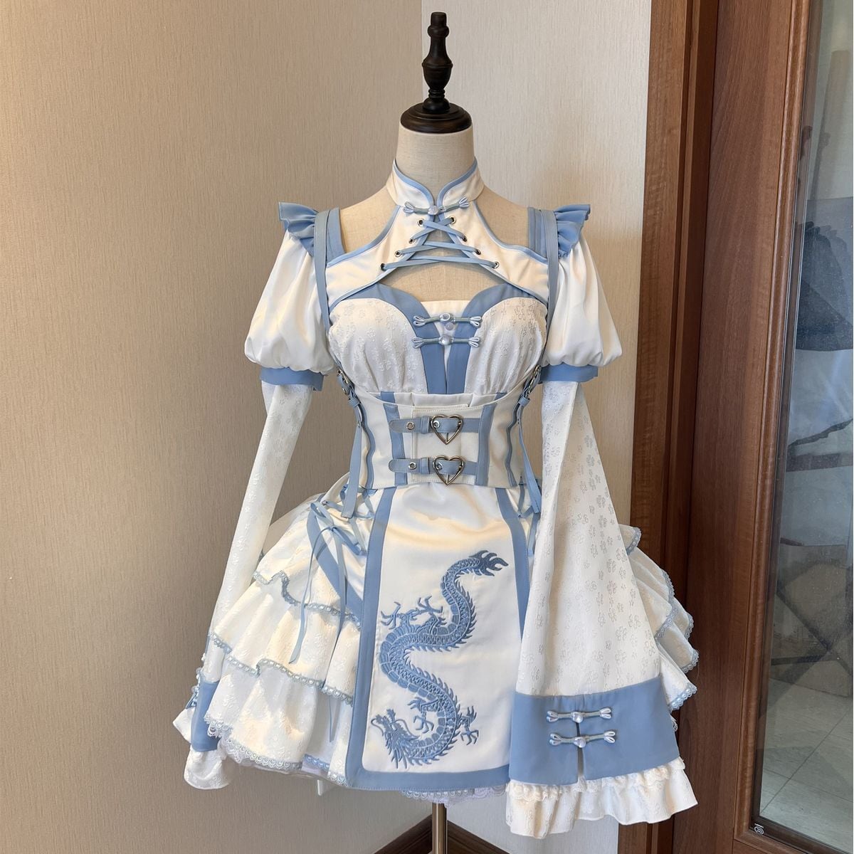 チャイナ風刺繍ロリータドレスセット | Maiden's Rêve
