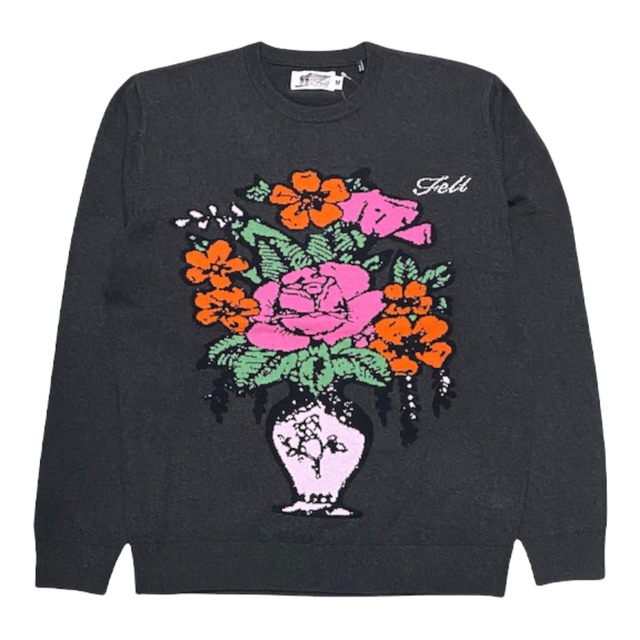 【FELT】BOUQUET KNIT SWEATER