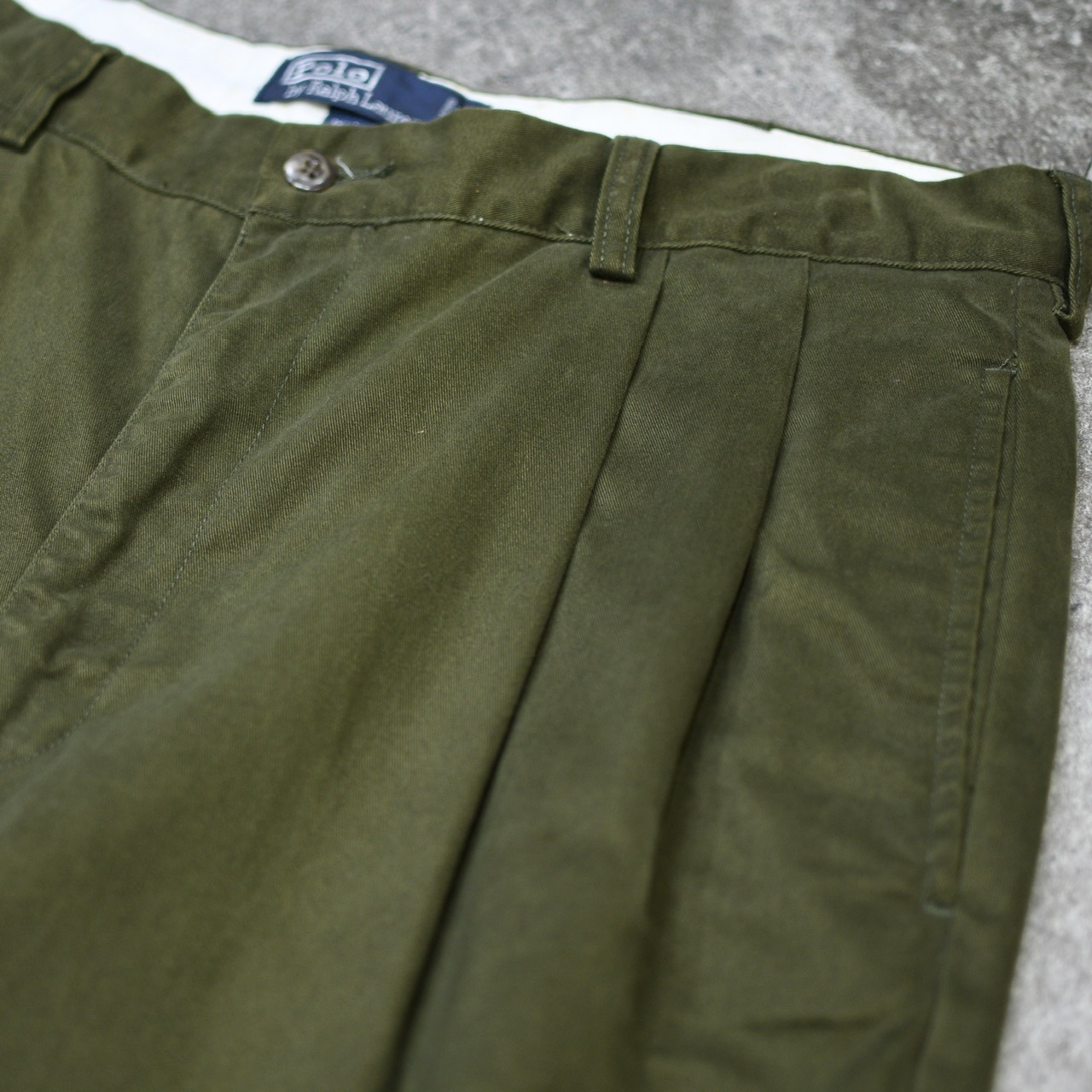 POLO RALPH LAUREN philip pant dark green chino