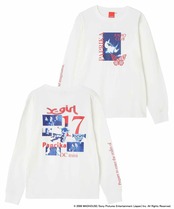 【X-girl】X-girl × PAPRIKA BAD DREAM L/S TEE【エックスガール】