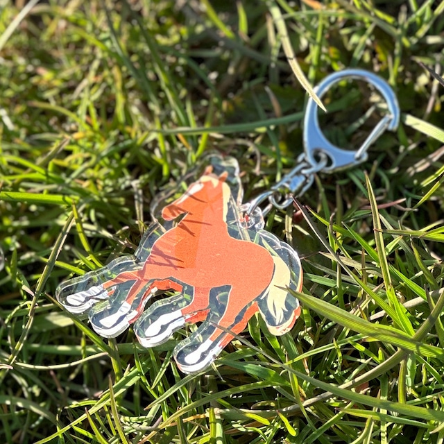 馬アクリルキーホルダー 《毛色8種》