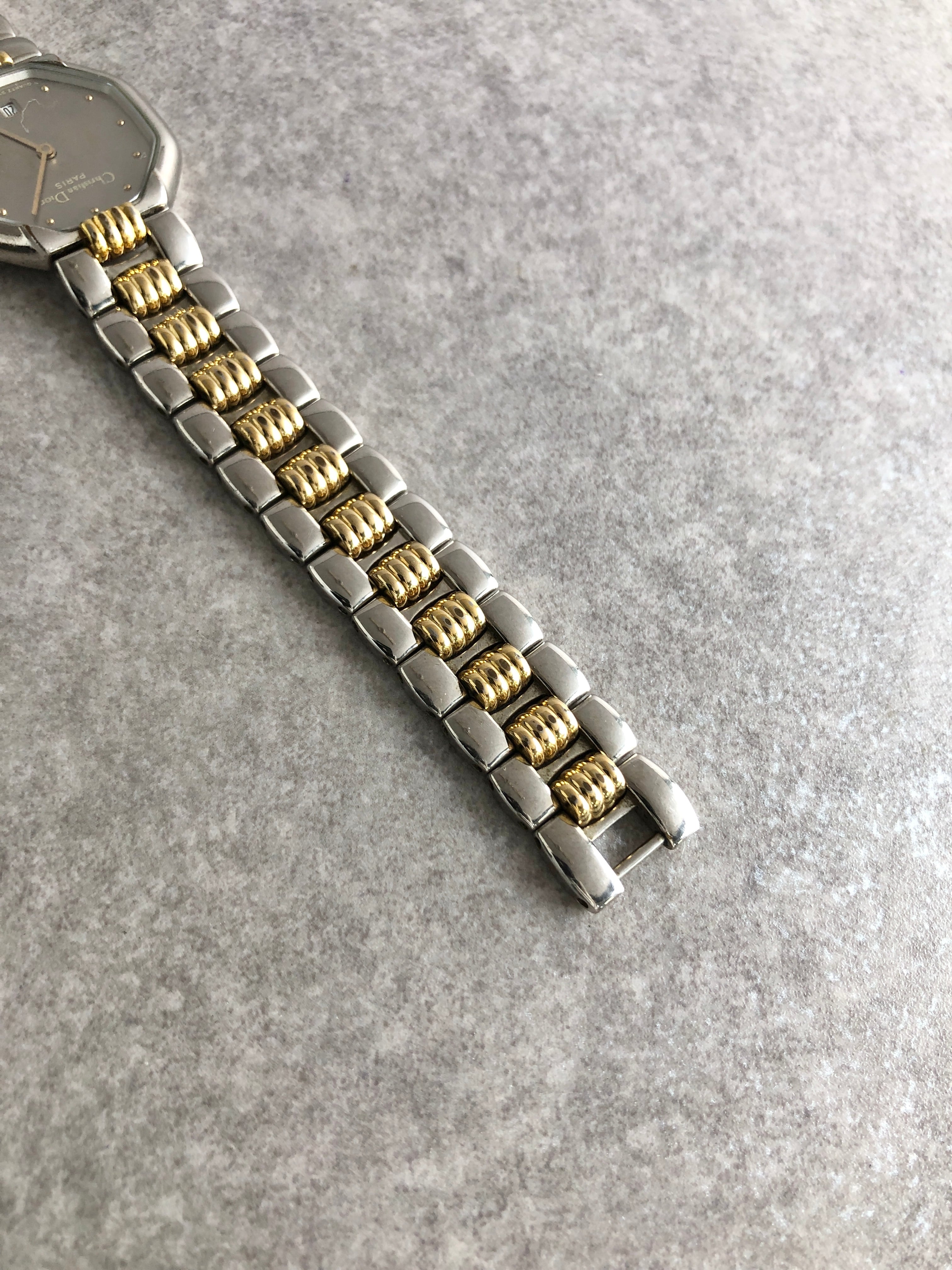Christian Dior クリスチャン ディオール 腕時計 ゴールド オクタゴン