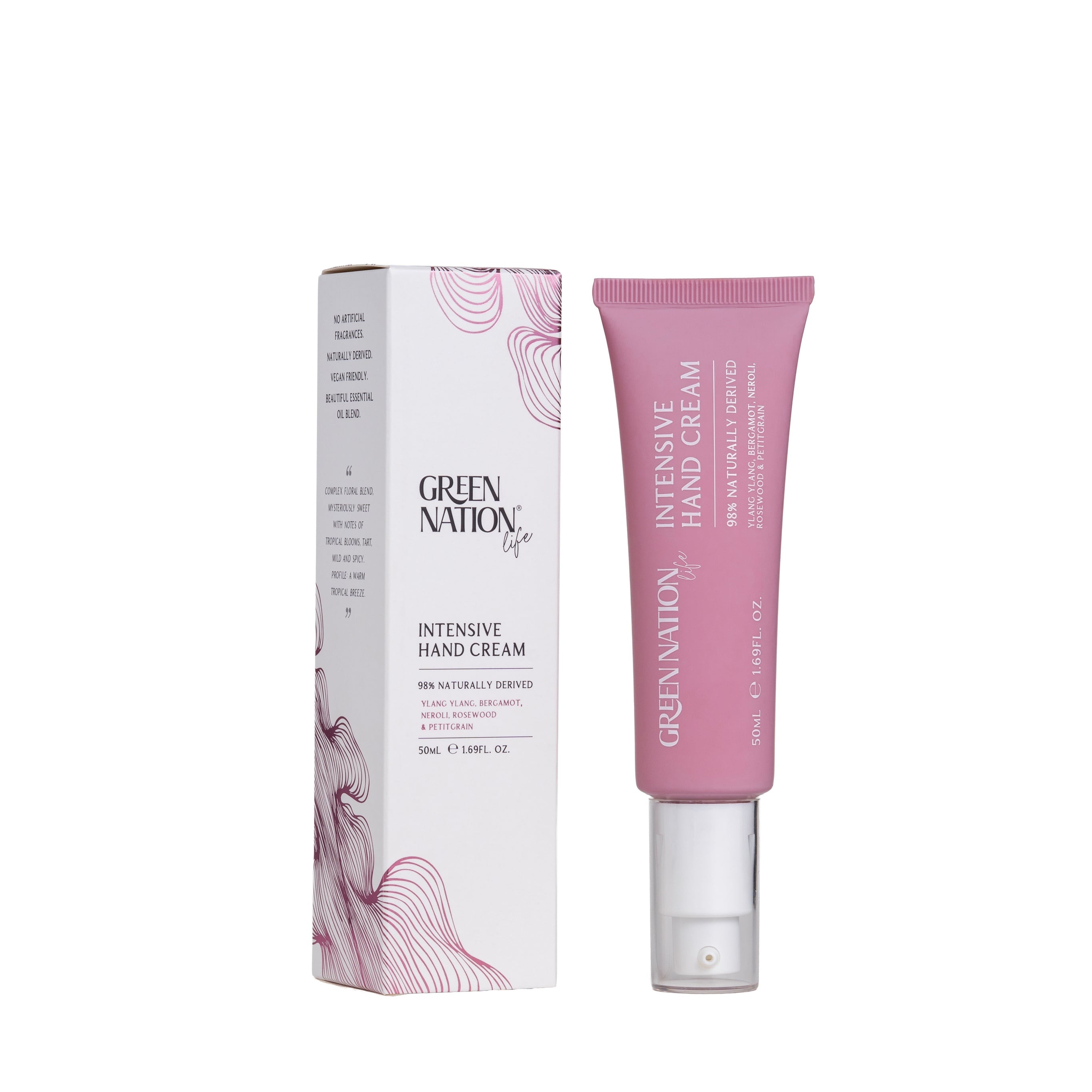 インテンシブ ハンドクリーム 50ml スイートオレンジ&レモングラス