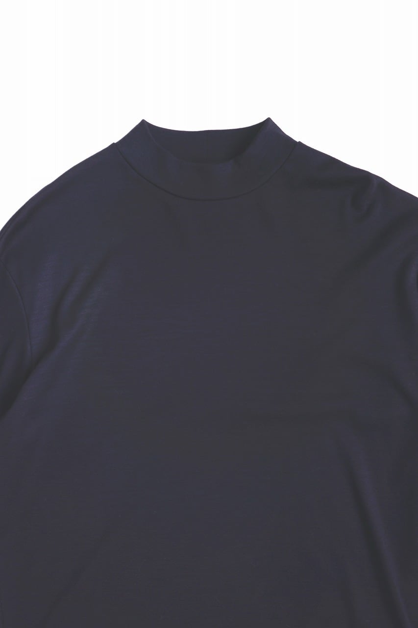 Super 120's Merino Mock Neck