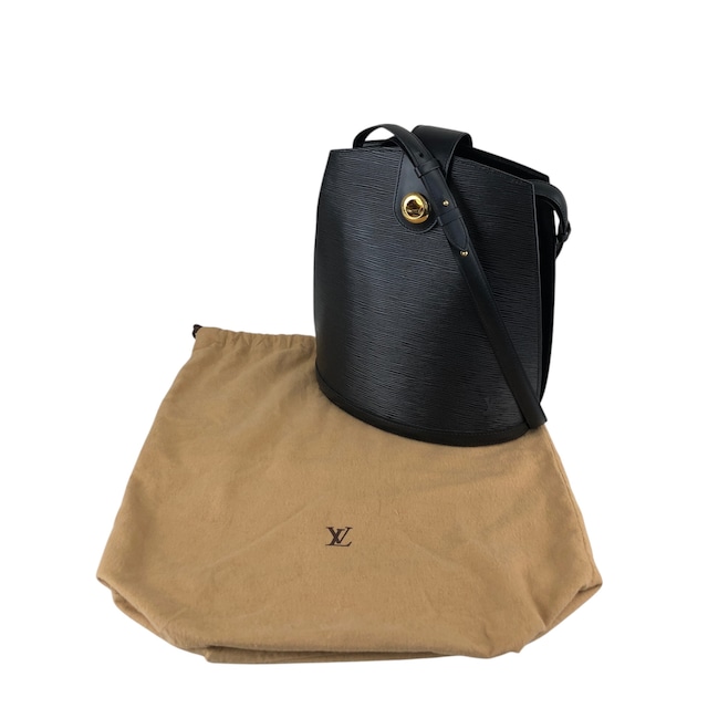 LOUIS VUITTON ルイヴィトン エピ クリュニー M52252 ショルダーバッグ ブラック レザー vintage ヴィンテージ オールド fcxgbe